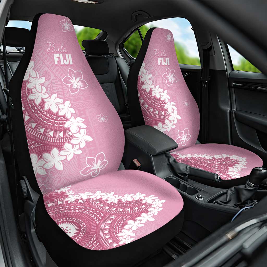 Bula Fiji Women's Day Car Seat Cover Pink Masi Tapa LT7 One Size Pink - Polynesian Pride