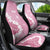 Bula Fiji Women's Day Car Seat Cover Pink Masi Tapa