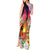 Polynesian Dreamy Turtle Tank Maxi Dress Sunset Scenery