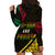 Personalised Vanuatu Hoodie Dress Melanesian Sand Drawing Mixed - Ni Van and Proud LT7 - Polynesian Pride