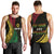 Personalised Vanuatu Men Tank Top Melanesian Sand Drawing Mixed - Ni Van and Proud LT7 - Polynesian Pride