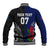 Personalised New Zealand Vs Samoa Rugby Baseball Jacket Go Champions LT7 - Polynesian Pride