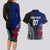 Personalised New Zealand Vs Samoa Rugby Couples Matching Long Sleeve Bodycon Dress and Hawaiian Shirt Go Champions LT7 - Polynesian Pride