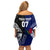 Personalised New Zealand Vs Samoa Rugby Family Matching Off Shoulder Short Dress and Hawaiian Shirt Go Champions LT7 - Polynesian Pride