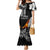 Hawaii Humpback Whale Mermaid Dress Be Strong - Pray For Maui LT7 Women Black - Polynesian Pride