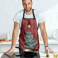 Aotearoa Maori Mangopare Meri Kirihimete Apron Christmas Fern LT7 - Polynesian Pride