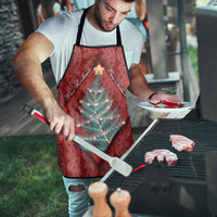 Aotearoa Maori Mangopare Meri Kirihimete Apron Christmas Fern LT7 - Polynesian Pride