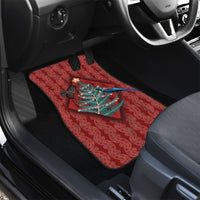 Aotearoa Maori Mangopare Meri Kirihimete Car Mats Christmas Fern LT7 - Polynesian Pride