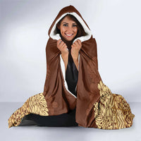 Niue Hiapo Motif Hooded Blanket Tapa Classic LT7 - Polynesian Pride