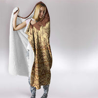 Niue Hiapo Motif Hooded Blanket Tapa Classic LT7 - Polynesian Pride
