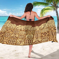 Niue Hiapo Motif Sarong Tapa Classic LT7 - Polynesian Pride