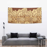 Niue Hiapo Motif Tapestry Tapa Classic LT7 - Polynesian Pride