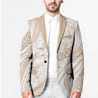 Sharks Couple Dreamy Polynesians Floral Sea Blazer Hazel LT7 - Polynesian Pride