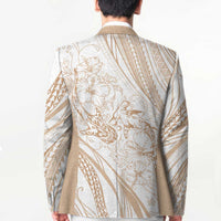 Sharks Couple Dreamy Polynesians Floral Sea Blazer Hazel LT7 - Polynesian Pride