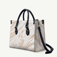 Sharks Couple Dreamy Polynesians Floral Sea Leather Bag Hazel LT7 Hazel - Polynesian Pride
