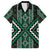 Jade Tukutuku Pattern Aotearoa Hawaiian Shirt Niho Taniwha and Puhoro Motifs