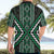 Jade Tukutuku Pattern Aotearoa Hawaiian Shirt Niho Taniwha and Puhoro Motifs