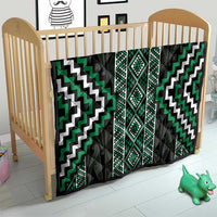 Jade Tukutuku Pattern Aotearoa Quilt Niho Taniwha and Puhoro Motifs LT7 - Polynesian Pride