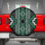 Jade Tukutuku Pattern Aotearoa Spare Tire Cover Niho Taniwha and Puhoro Motifs