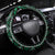 Jade Tukutuku Pattern Aotearoa Steering Wheel Cover Niho Taniwha and Puhoro Motifs