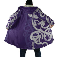 Violet Green Maori Cloak Koru Kowhaiwhai LT7 - Polynesian Pride