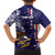 American Samoa Mix US Family Matching Long Sleeve Bodycon Dress and Hawaiian Shirt Flag Day Grunge Style LT7 - Polynesian Pride