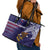 American Samoa Mix US Leather Tote Bag Flag Day Grunge Style