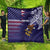 American Samoa Mix US Quilt Flag Day Grunge Style