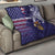 American Samoa Mix US Quilt Flag Day Grunge Style