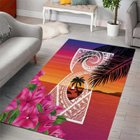 Guam Chamorro Area Rug Artsy Latte Stone LT7 - Polynesian Pride