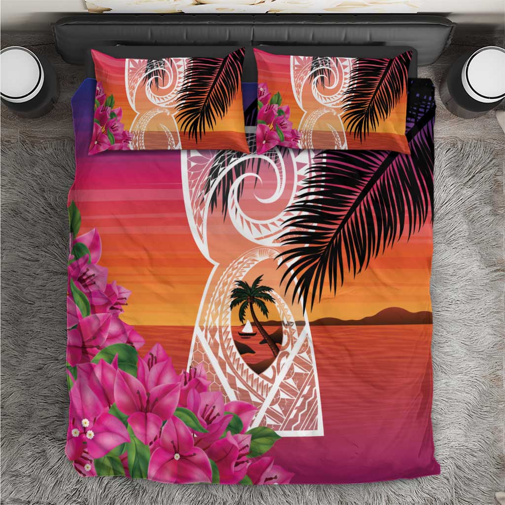 Guam Chamorro Bedding Set Artsy Latte Stone LT7 Art - Polynesian Pride