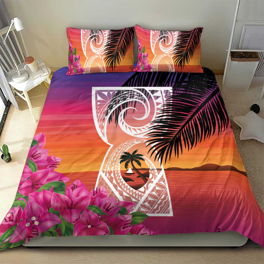 Guam Chamorro Bedding Set Artsy Latte Stone LT7 - Polynesian Pride