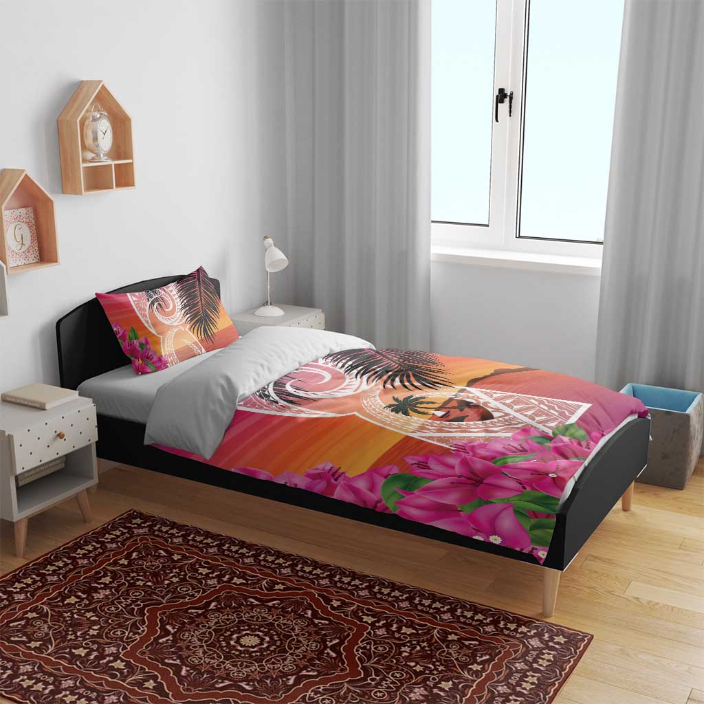Guam Chamorro Bedding Set Artsy Latte Stone LT7 - Polynesian Pride