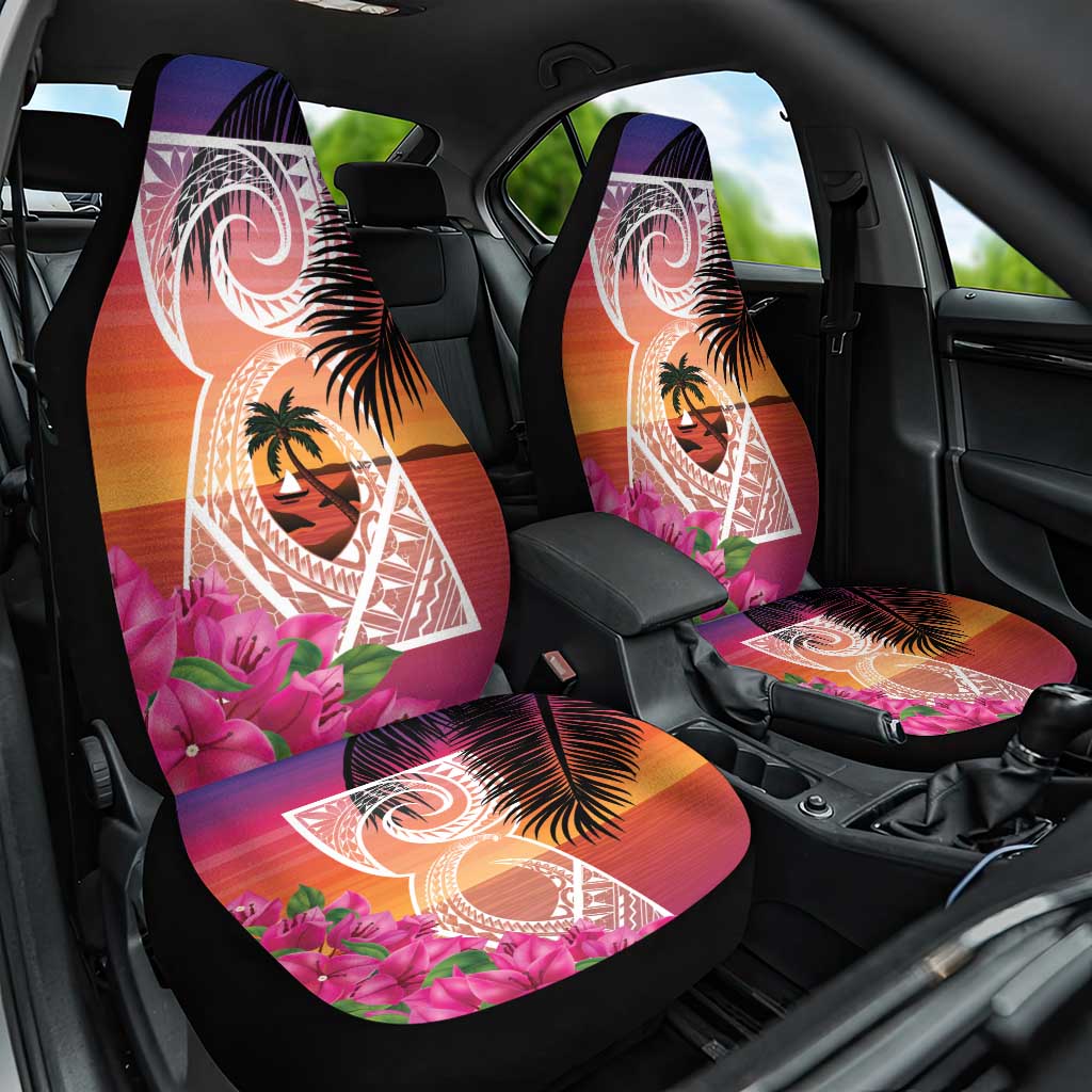 Guam Chamorro Car Seat Cover Artsy Latte Stone LT7 One Size Art - Polynesian Pride
