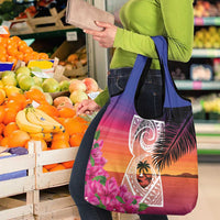 Guam Chamorro Grocery Bag Artsy Latte Stone LT7 - Polynesian Pride