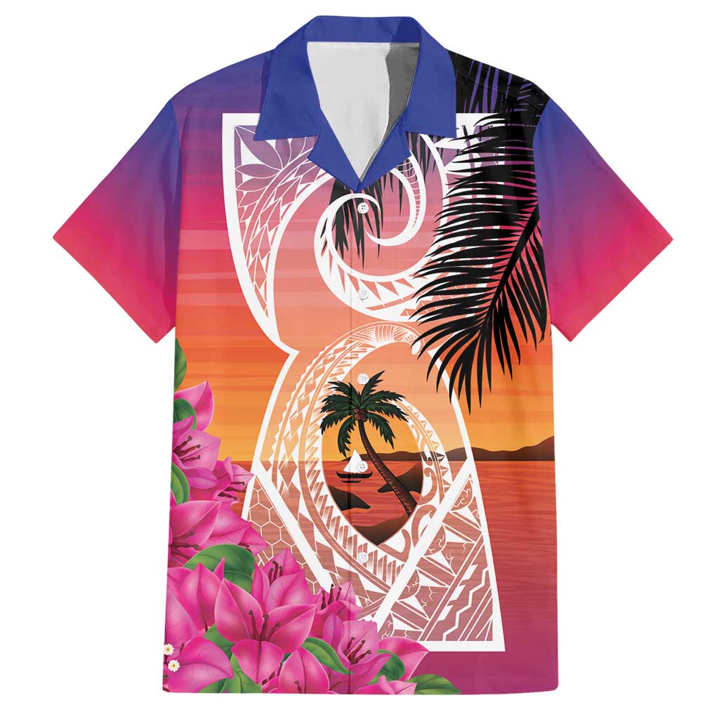 Guam Chamorro Hawaiian Shirt Artsy Latte Stone LT7 Art - Polynesian Pride