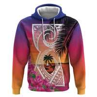 Guam Chamorro Hoodie Artsy Latte Stone LT7 Pullover Hoodie Art - Polynesian Pride