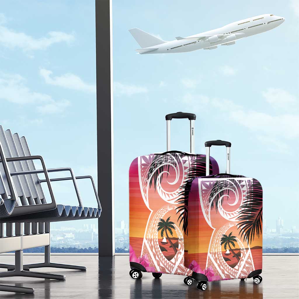 Guam Chamorro Luggage Cover Artsy Latte Stone LT7 - Polynesian Pride
