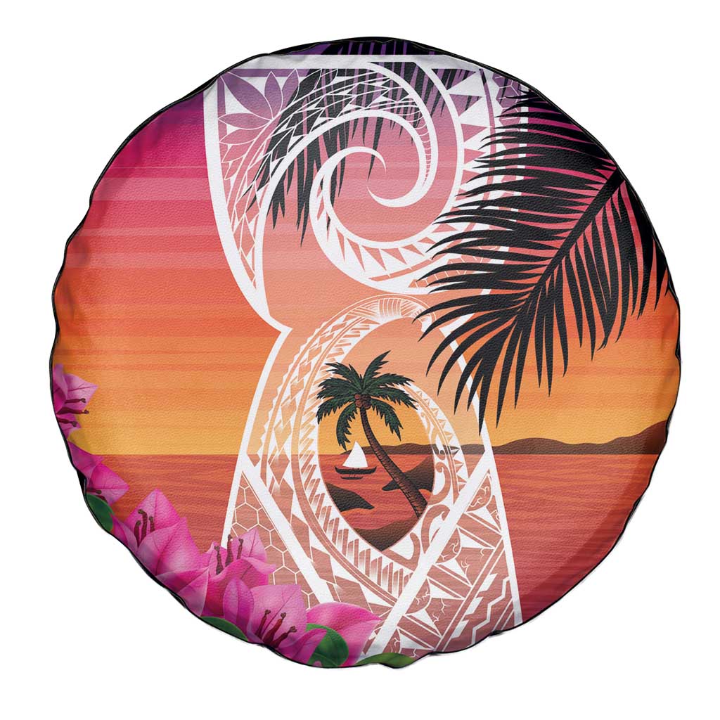 Guam Chamorro Spare Tire Cover Artsy Latte Stone LT7 - Polynesian Pride