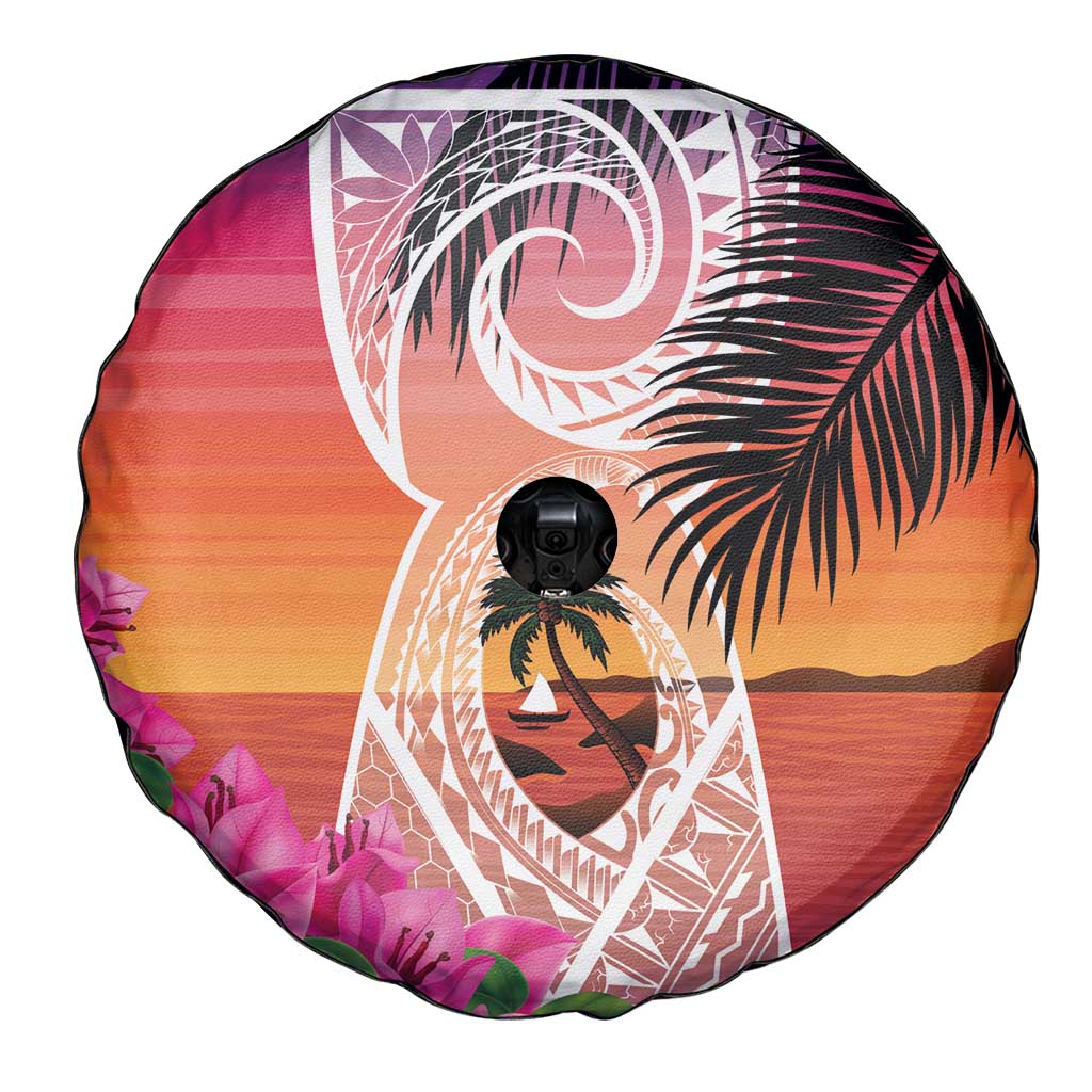 Guam Chamorro Spare Tire Cover Artsy Latte Stone LT7 - Polynesian Pride