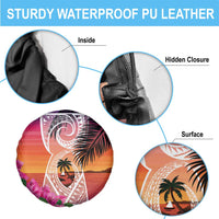 Guam Chamorro Spare Tire Cover Artsy Latte Stone LT7 - Polynesian Pride