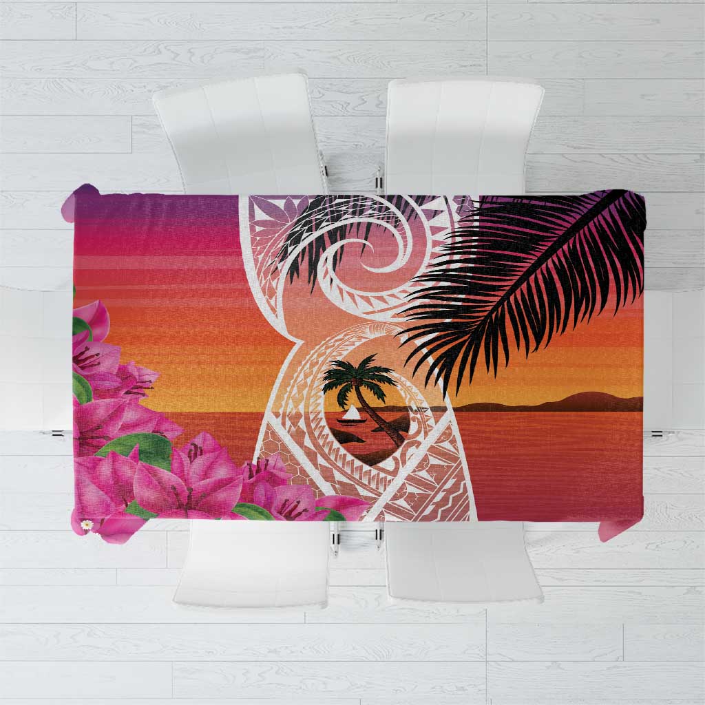 Guam Chamorro Tablecloth Artsy Latte Stone LT7 Art - Polynesian Pride