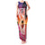 Guam Chamorro Tank Maxi Dress Artsy Latte Stone