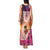 Guam Chamorro Tank Maxi Dress Artsy Latte Stone