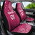 Personalised New Zealand Rugby Car Seat Cover Aotearoa Champions - Pink Version