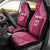 Personalised New Zealand Rugby Car Seat Cover Aotearoa Champions - Pink Version