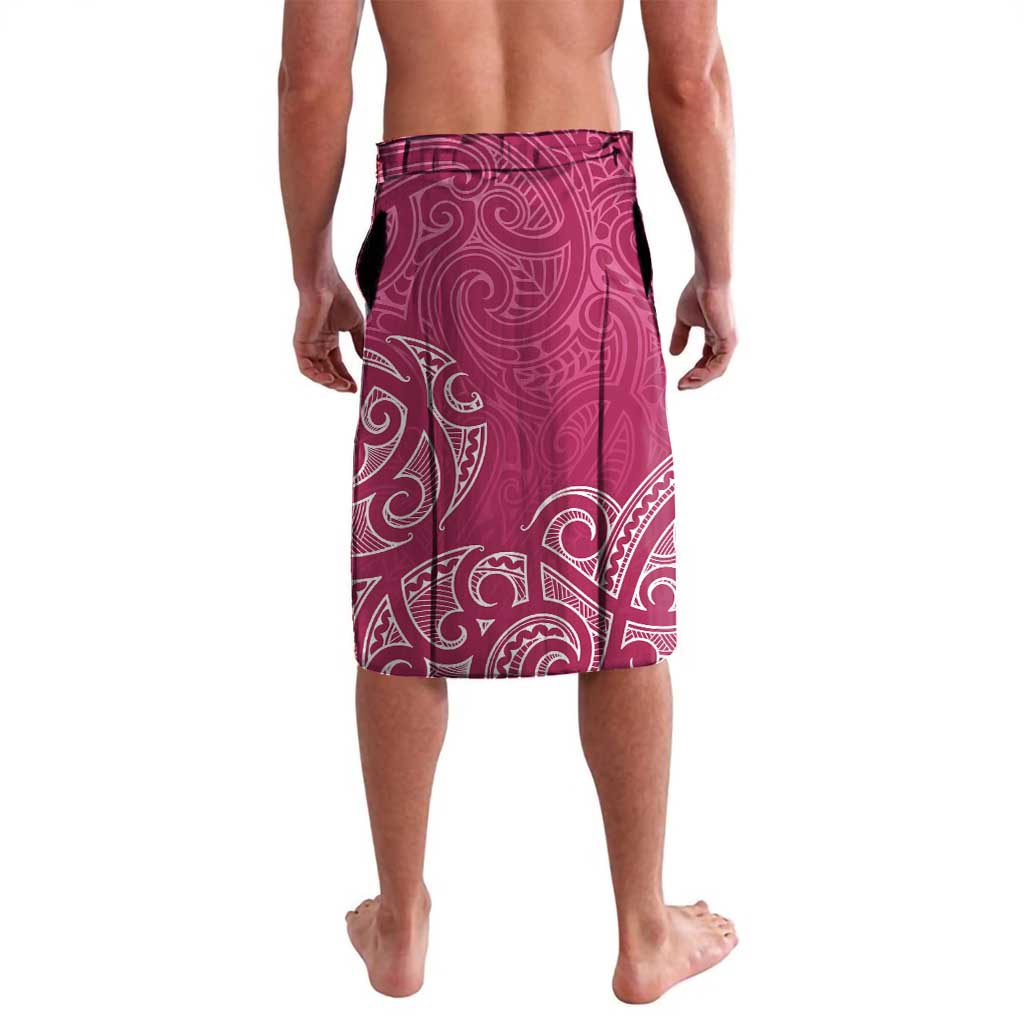 Personalised New Zealand Rugby Lavalava Aotearoa Champions - Pink Version LT7 - Polynesian Pride