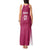 Personalised New Zealand Rugby Tank Maxi Dress Aotearoa Champions - Pink Version