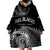 New Zealand Rugby 2023 Wearable Blanket Hoodie Aotearoa Silver Ferns Champions LT7 - Polynesian Pride