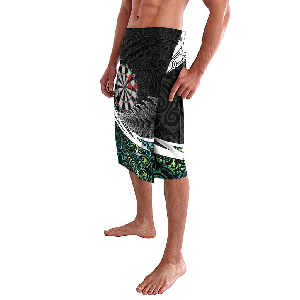 Personalized NZ Darts Lavalava Paua Shell Maori Koru Whakairo LT7 - Polynesian Pride